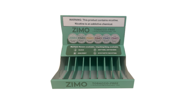 ZIMO FULL COLOR CARDBOARD COUNTER DISPLAY 45'S