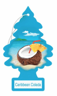 LITTLE TREE CARIBBEAN COLADA 2-PK