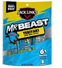 JACK LINK'S MrBeast TERIYAKI STICK 4OZ