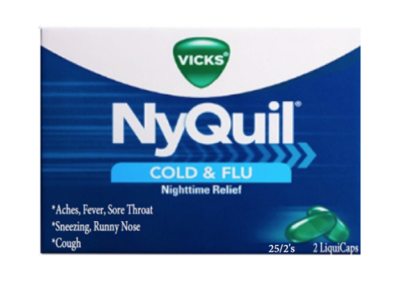 Nyquil Severe Dispenser 25/2's